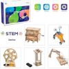 Extradigital Wooden Assembly Advanced Science Lab Kit, 5in1 STEM Educational Toys Konstruktori 