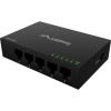 Lanberg Switch 5x1GB/s Unmanagment Gigabit Ethernet Desktop 12V metal case DSM1-1005 Unmanaged Desktop Switch