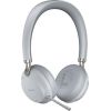 Austiņas Yealink BH72 UC Light Gray USB-A Bluetooth-Headset with Charging Stand 1208615 Austiņas