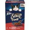 PURINA FELIX Soup ORIGINAL Wiejskie smaki 6x48g Консервы кошек