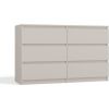 Top E Shop MALWA CHEST OF DRAWERS M6/120 CASMERE COLOUR Новинки Для дома и сада 