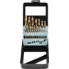 Metāla urbju komplekts AWTools AW42220; HSS-Co; 1,0-10,0 mm; 19 gab. Аксессуары для дрелей