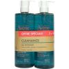 Avene Cleanance Cleansing Gel Duo - Čisticí gel bez mýdla pro mastnou a problematickou pleť 800ml Ķermeņa kosmētika