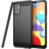 Mocco Trust Aizmugurējais Silikona Apvalks Priekš Samsung Galaxy A32 5G Melns Neoriģinālie Maciņi