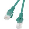 Lanberg PCU5-10CC-0050-G networking cable Green 0.5 m Cat5e U/UTP (UTP) Tīkla vadi