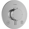 Hansgrohe termostata Ecostat Comfort S virsapmetuma daļa, 2 funkcijas, hroms Iebūvējamie