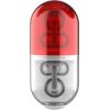 Austiņas Moondrop Pill - red  AI ENC HI-FI Bluetooth Austiņas