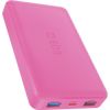 Enerģijas krātuve SBS 10000mAh 10W Pink USB 2.1A 10W, USB 1A 5W, USB-C 2.1A Power-банки