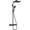 Hansgrohe dušas sistēma ar termostatu Activera Q 290 1jet EcoSmart ShowerTablet Select 360 Varia, matēta melna Dušas un komplekti