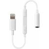 RoGer Adapter 3.5 mm uz Lightning Audio Adapteris + Skaļuma regulētājs priekš Apple Balts Data USB kabeļi