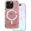 Mocco Cherry Mag Back Case Aizmugurējais apvalks priekš Apple iPhone 15 Pro Neoriģinālie Maciņi