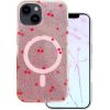 Mocco Cherry Mag Back Case Aizmugurējais apvalks priekš Apple iPhone 13 / 14 Neoriģinālie Maciņi
