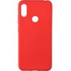 Evelatus Huawei  Y6s 2019 Soft Touch Silicone Red Neoriģinālie Maciņi