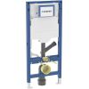 Geberit Duofix elements sienas tualetes podam, 112 cm, ar Sigma 12 cm zemapmetuma skalojamo tvertni, smaku nosūcei ar izplūdes gaisu - gab. Iebūvējamie rāmji