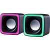 DEFENDER SOLAR 7 2.0 6W LED USB SPEAKERS 65117 Jaunumi - Audio-Video
