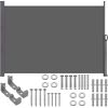 Sānu markīze Springos AW0002 300x160 cm grafīta krāsā Nojumes un aksesuāri
