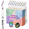 Акриловые маркеры ARRTX 30F, 30 цвета Mаркеры