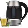 Cecotec Kettle Thermosense 400 VisionLight Electric 2200 W 1.7 L Stainless steel 360° rotational base Black/Stainless steel Tējkannas (elektriskās)
