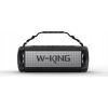 Głośnik bezprzewodowy Bluetooth W-KING D8 czarno -srebrny Bezvadu skaļruņi