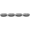 Salter BW14469 Essential 4 Piece Fluted Tin Set Cepšanas formas
