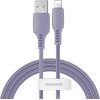 Baseus -  Yiven Cable USB to Lightning 2.4A 1.8M Blue Purple Data USB kabeļi