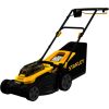 Stanley V20 cordless lawnmower 36Volt (2x18V) (black/yellow, 2x Li-ion battery 4.0Ah) Новинки Для дома и сада 