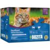 BOZITA sterilised pieces in jelly with meat multibox - wet cat food -12 x 85g Консервы кошек