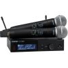 Shure SLXD24D+E/58 - Podwójny system bezprzewodowy z kapsułami SM58 Mikrofoni