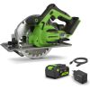 Akumulatora ripzāģis Greenworks CR3165A4; 24 V; 1x4,0 Ah akum. Ripzāģi
