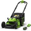 Akumulatora zāles pļāvēja pašgājējs Greenworks MO40L416-01; 40 V; 46 cm; 1x4,0 Ah akum. Zāles pļāvēji