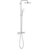 Grohe dušas sistēma ar termostatu Tempesta 210, rokas duša Tempesta 110, 9.5l/min, hroms Dušas un komplekti