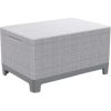 Keter Садовый стол/ящик для хранения Scandi Storage Table светло-серый/темно-стальной серый Новинки Для дома и сада 