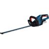Bezvada dzīvžogu šķēres Bosch PRO GHE 18V-60 (II); 18 V; 60 cm (bez akumulatora un lādētāja) Dzīvžogu šķēres