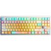 AULA Gasket F87 Pro V2 Orange Soda Kailh Meteorite Ice Cream RGB Keyboard Клавиатуры