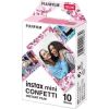 Fujifilm Instax Mini Confetti, 10 pc - Photopaper Foto ķīmija un papīrs 