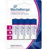 BATTERY CARBON-ZINC AA 1.5V/4PCS MRBAT144 MEDIARANGE Baterijas un akumulatori