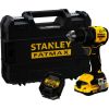 Stanley cordless drill/driver (SFMCD714D1T-QW), 18 volts (black/yellow, Li-ion battery 2.0 Ah, Pro-Stack case) Jaunumi -Dārzam