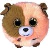 Meteor Maskotka Ty Puffies Pies pomarańczowy Mandarin 8 cm Mīkstās rotaļlietas