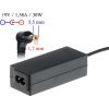 Akyga notebook power adapter AK-ND-21 19V/1.58A 30W 5.5x1.7 mm ACER