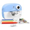 LAMAX InstaKid2 Play Kids Camera, blue Moment Foto Kameras
