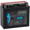 10Ah 130A IntAct AGM 51201 moto akumulators 150x70x130mm Akumulatori