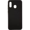Evelatus Samsung  A40 Silicon Case Black Чехлы - альтернативные