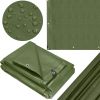 Brezents 6x9m Springos GA2125 120g/m2 bieza zaļa aizsargloksne Nojumes un aksesuāri