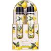 Accentra Lemon & Bergamot Essential Botanicals Body Care Set - Dárková sada ve zkumavkách Ķermeņa kosmētika