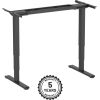 Adjustable Height Table Frame Up Up Bjorn II, Black Biroja galdi