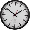 Braun EUROTIME 56862 radio wall clock 40 cm black Jaunumi - Datori