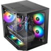 Tacens Mars Gaming MC-3TLITE Mini Tower Black Datoru korpusi