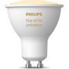 Philips Hue White Ambiance, GU10, white - Smart Light Viedās lampas un spuldzes