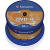 Matricas DVD-R AZO Verbatim 4.7GB 16x 50 Pack Spindle CD DVD Matricas Diski