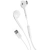 Austiņas SBS Music Hero Stereo White USB-C Наушники